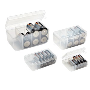 Container store's multiple battery storage containers