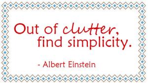clear the clutter